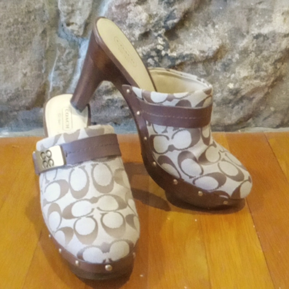 Vintage Coach "Ivy"Clogs